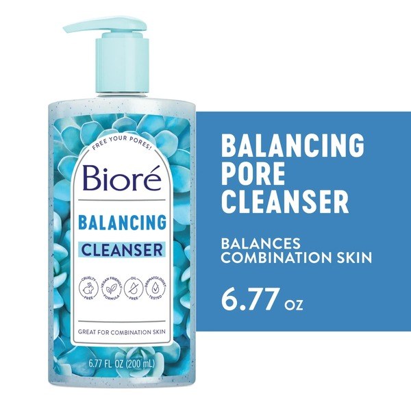 Bioré Biore Blue Agave + Baking Soda Face Wash, Cleanser for Combination Skin - Front View - for Sale in Kenya