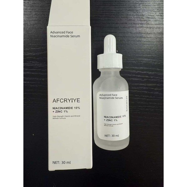 AFCRYIYE Niacinamide 10% + Zinc 1% Serum - Back View - for Sale in Kenya