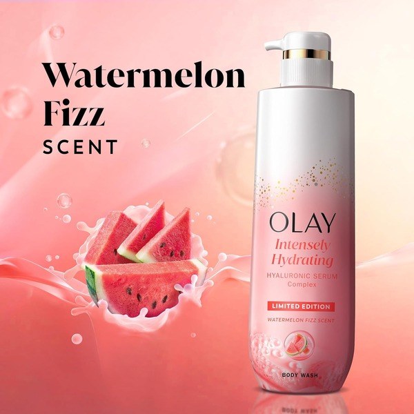 Olay Olay Hyaluronic Body wash Watermelon Summer Fizz Scent (Limited Edition) - Ingredients View - for Sale in Kenya