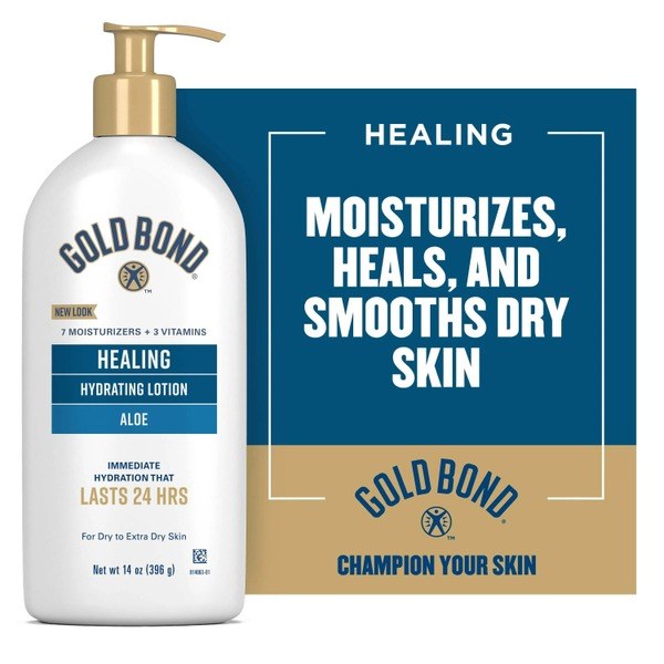 Gold Bond Gold Bond Healing Hydrating Lotion - Back View - for Sale in Kenya