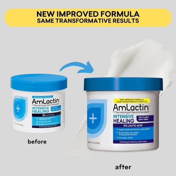 AmLactin AmLactin Intensive Healing Body Cream, 12 oz - Ingredients View - for Sale in Kenya