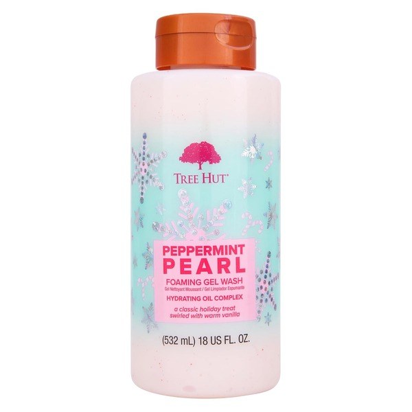 Tree Hut Tree Hut Peppermint Pearl Foaming Gel Wash - Front View - for Sale in Kenya
