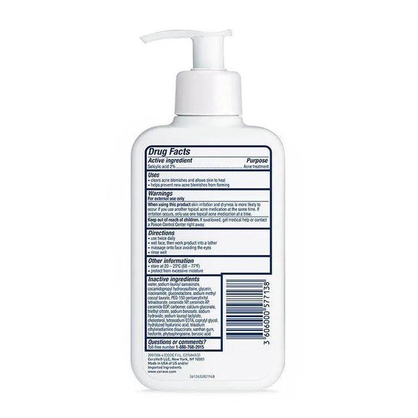 Cerave Cerave Acne Control Cleanser - Back View - for Sale in Kenya
