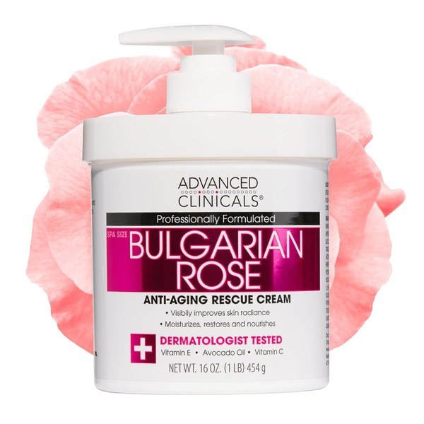 Advanced Clinicals Advanced Clinicals Bulgarian Rose Lotion - Front View - for Sale in Kenya