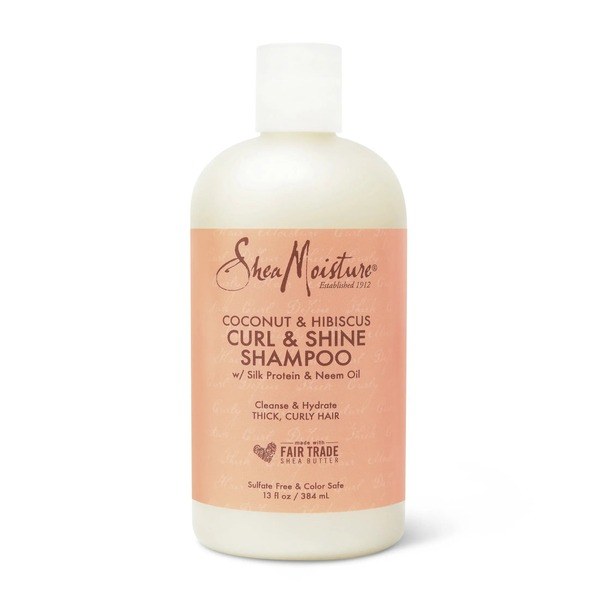 Shea Moisture SheaMoisture Coconut and Hibiscus Curl and Shine Shampoo - Front View - for Sale in Kenya