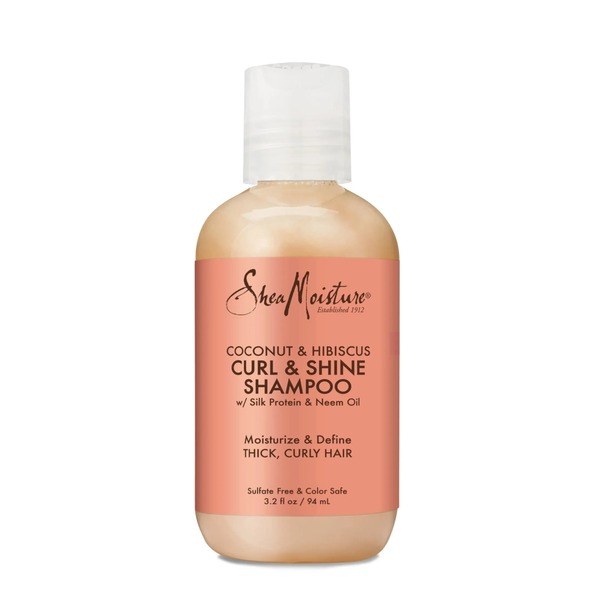 Shea Moisture SheaMoisture Coconut and Hibiscus Curl and Shine Shampoo - Back View - for Sale in Kenya