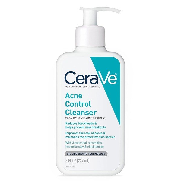CeraVe CeraVe Acne Control Cleanser, 2% Salicylic Acid 473 ml - Back View - for Sale in Kenya