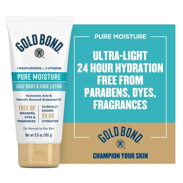 Gold Bond Gold Bond Pure Moisture Body and Face Lotion - Back View - for Sale in Kenya