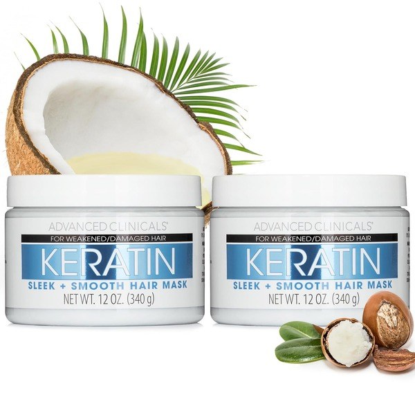 Advanced Clinicals Advanced Clinicals Keratin Hair Mask Treatment - Back View - for Sale in Kenya