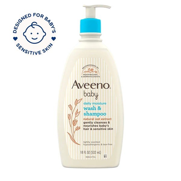Aveeno Aveeno daily moisture Wash & Shampoo - Supplement Product Image in Kenya