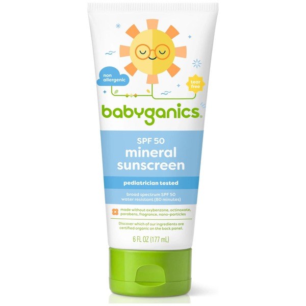 BabyGanics BabyGanics Mineral-Based Sunscreen Lotion, SPF 50 - Front View - for Sale in Kenya
