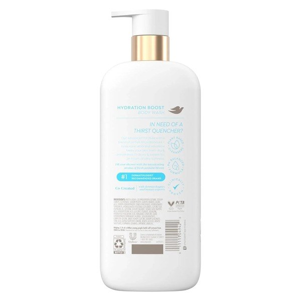 Dove Dove Serum Hydration Boost Body Wash - Ingredients View - for Sale in Kenya