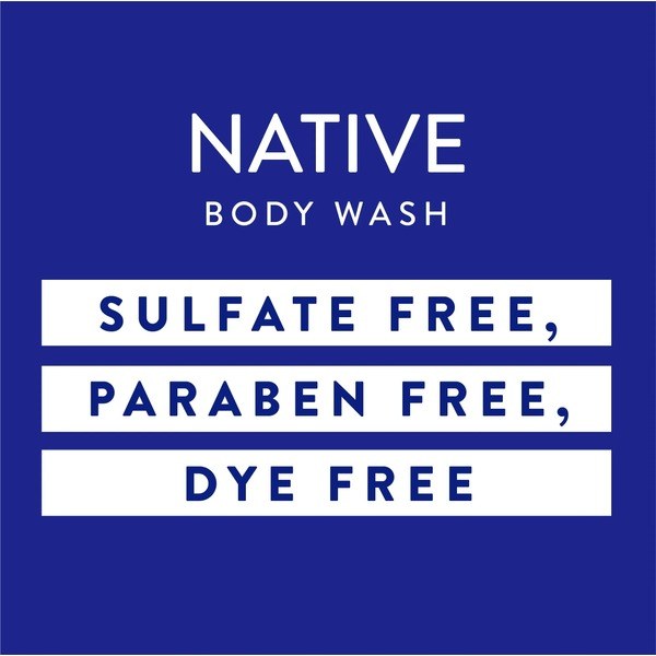 Native Native Body Wash, Sulfate Free, Coconut & Vanilla - Angle View - for Sale in Kenya