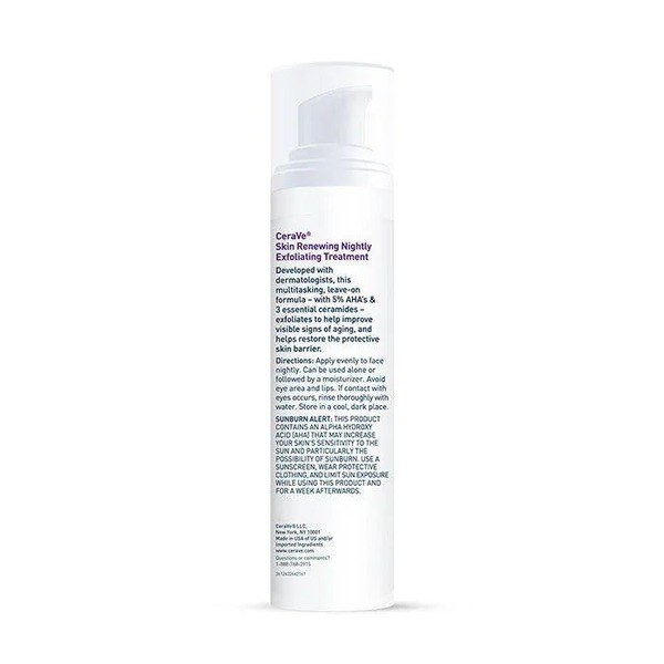 Cerave Cerave Skin Renewing Nightly Exfoliating Treatment - Ingredients View - for Sale in Kenya