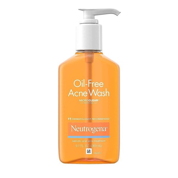 Neutrogena Neutrogena Acne Oil-Free Facial Cleanser + Salicylic Acid - Front View - for Sale in Kenya