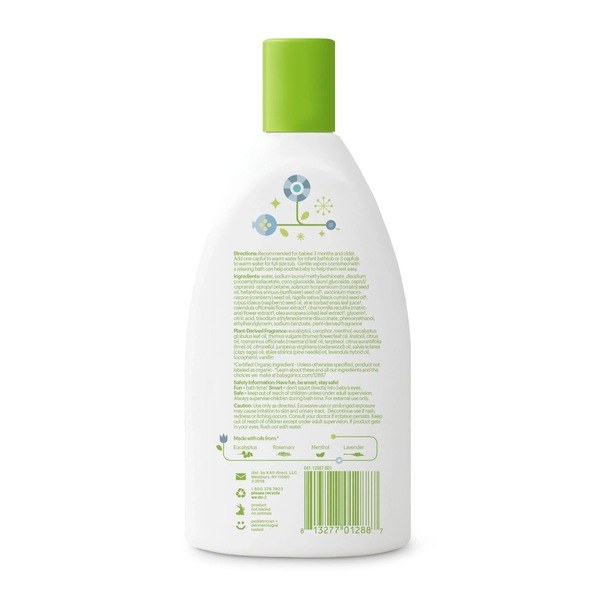 BabyGanics Babyganics Vapor Bath - Back View - for Sale in Kenya
