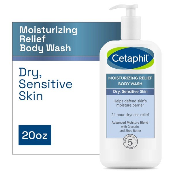 Cetaphil Cetaphil Moisturizing Relief Body Wash for Sensitive Skin - Ingredients View - for Sale in Kenya