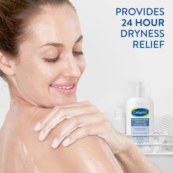 Cetaphil Cetaphil Moisturizing Relief Body Wash for Sensitive Skin - Angle View - for Sale in Kenya