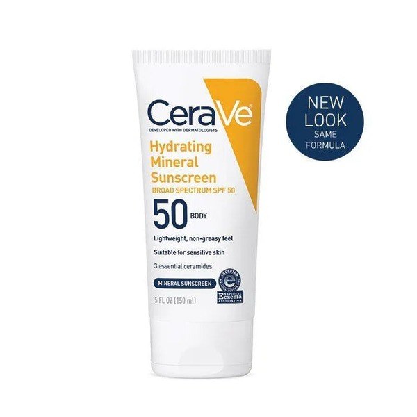 Cerave Cerave SPF 50 Hydrating Mineral Sunscreen (Body) - Front View - for Sale in Kenya