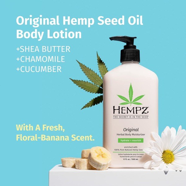 Hempz Hempz Original Natural Hemp Seed Oil Body Moisturizer - Ingredients View - for Sale in Kenya