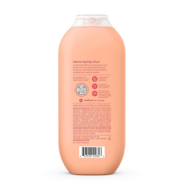 Method Method Body Wash, Island Mist - Back View - for Sale in Kenya