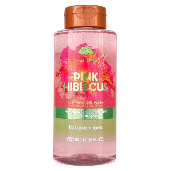 Tree Hut Tree Hut Pink Hibiscus Foaming Gel Wash - Front View - for Sale in Kenya