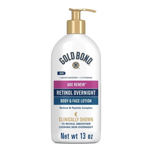 Gold Bond Gold Bond Age Renew Retinol Overnight Body & Face Lotion - Front View - for Sale in Kenya