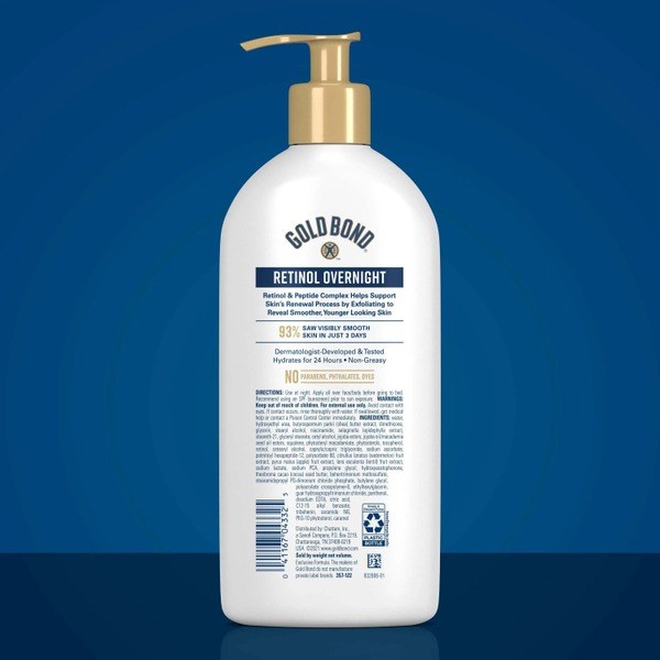 Gold Bond Gold Bond Age Renew Retinol Overnight Body & Face Lotion - Angle View - for Sale in Kenya