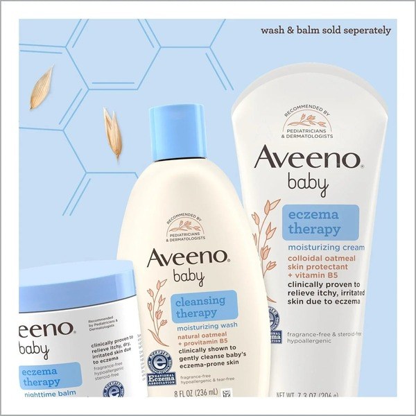 Aveeno Aveeno Baby Eczema Therapy Moisturizing Cream - Ingredients View - for Sale in Kenya
