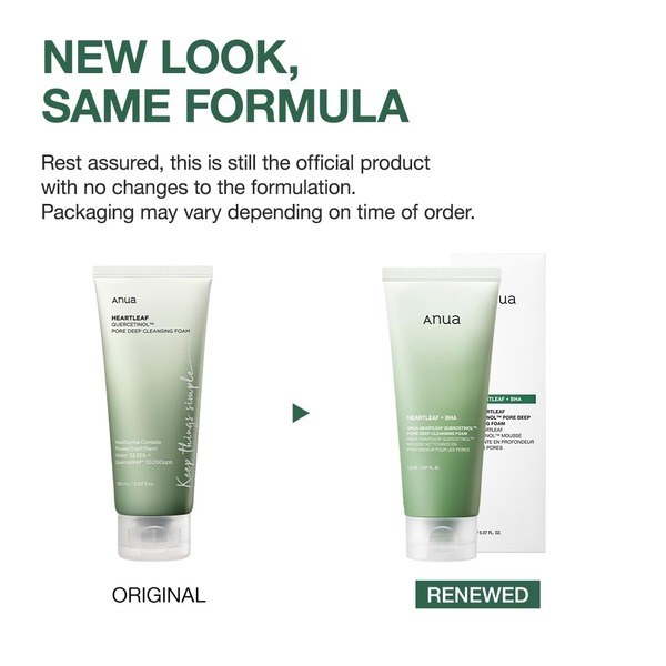 ANUA ANUA Heartleaf Quercetinol Pore Deep Cleansing Foam - Back View - for Sale in Kenya