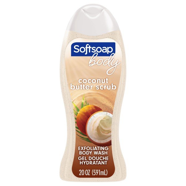 Softsoap Softsoap Exfoliating Body scrub, Coconut Butter - Front View - for Sale in Kenya