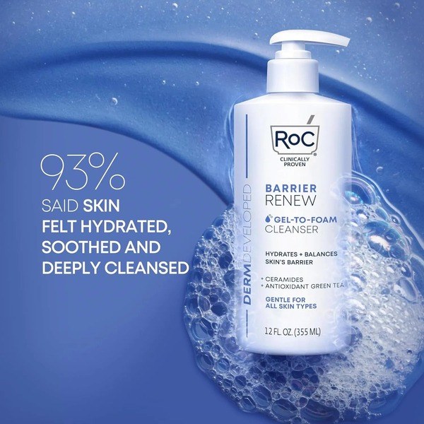 RoC RoC Barrier Renew® Gel-To-Foam Cleanser - Angle View - for Sale in Kenya