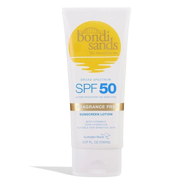Bondi Sands Bondi Sands Fragrance Free Sunscreen Body Lotion SPF 50 150ml - Front View - for Sale in Kenya