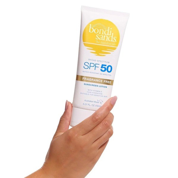 Bondi Sands Bondi Sands Fragrance Free Sunscreen Body Lotion SPF 50 150ml - Back View - for Sale in Kenya