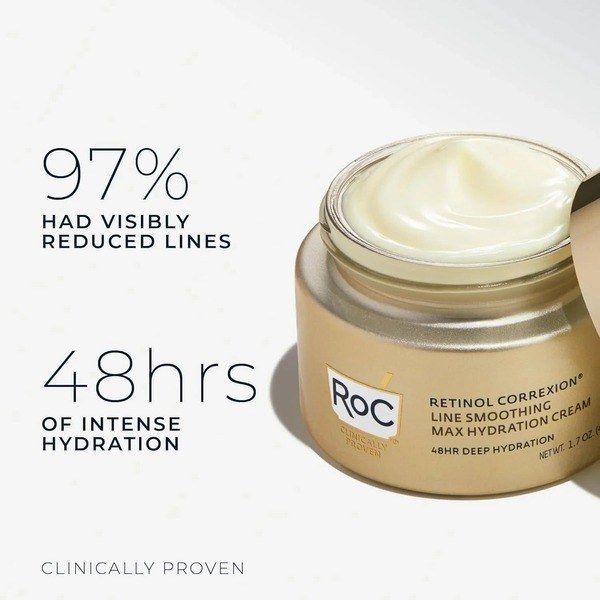 RoC RoC Retinol Correxion Max Daily Hydration Cream - Ingredients View - for Sale in Kenya