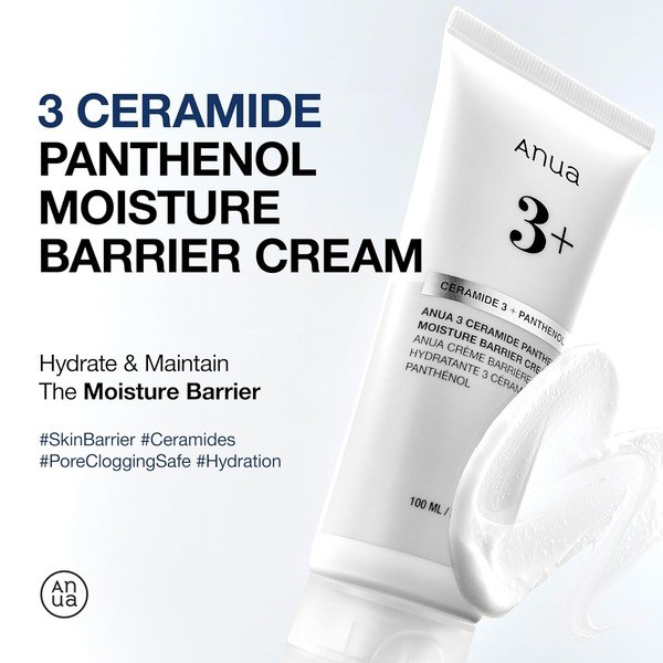 ANUA ANUA 3 Ceramide Panthenol Moisture Barrier Cream - Ingredients View - for Sale in Kenya