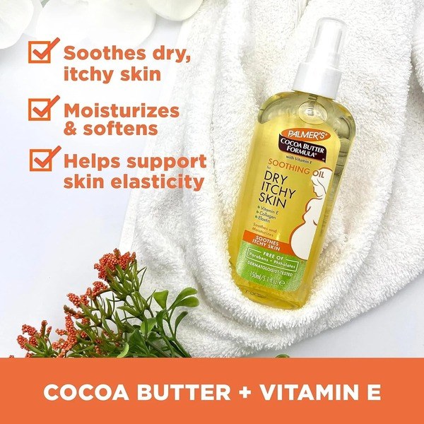 Palmer's Palmer's Dry Itchy Skin Soothing Oil - Angle View - for Sale in Kenya