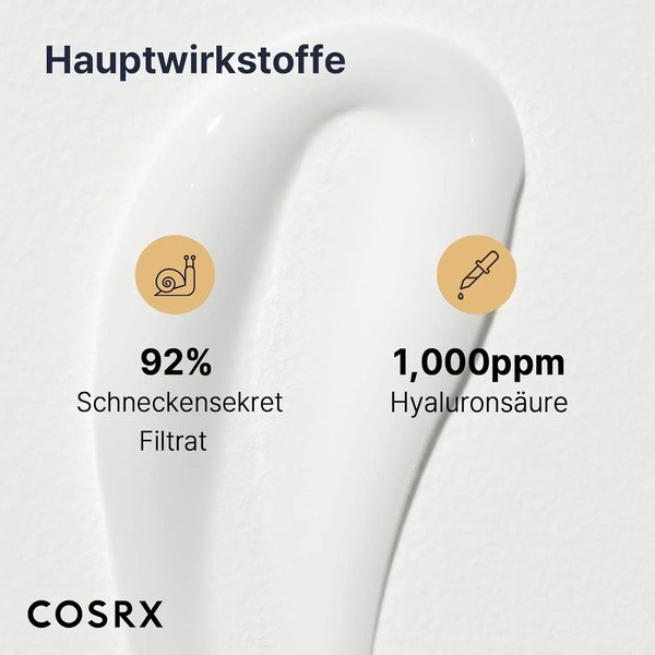 COSRX COSRX Snail Mucin 92% Moisturizer 3.52oz/ 100g Korean Skincare - Angle View - for Sale in Kenya