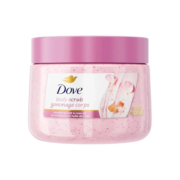 Dove Dove Himalayan & Rose Body Scrub. - Front View - for Sale in Kenya