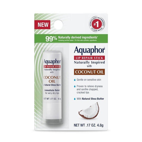 Aquaphor Aquaphor Naturally Inspired Lip Repair Stick with Coconut Oi - Front View - for Sale in Kenya