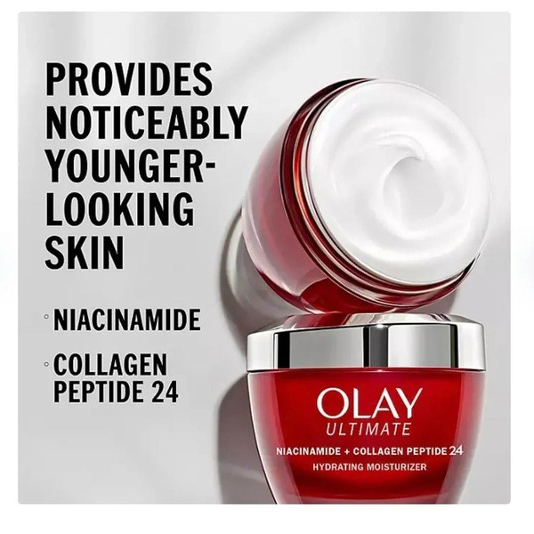 Olay Olay Ultimate Niacinamide 3-in-1 Hydrating Moisturizer - Back View - for Sale in Kenya