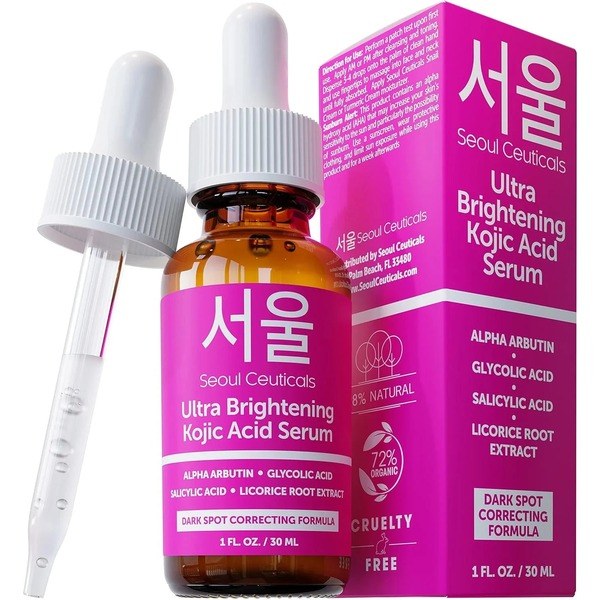 SeoulCeuticals SeoulCeuticals Ultra Brightening Kojic Acid Serum - Front View - for Sale in Kenya