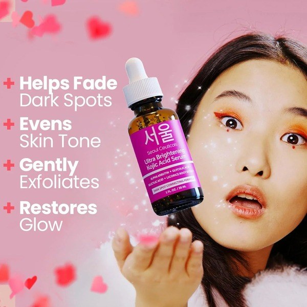 SeoulCeuticals SeoulCeuticals Ultra Brightening Kojic Acid Serum - Angle View - for Sale in Kenya