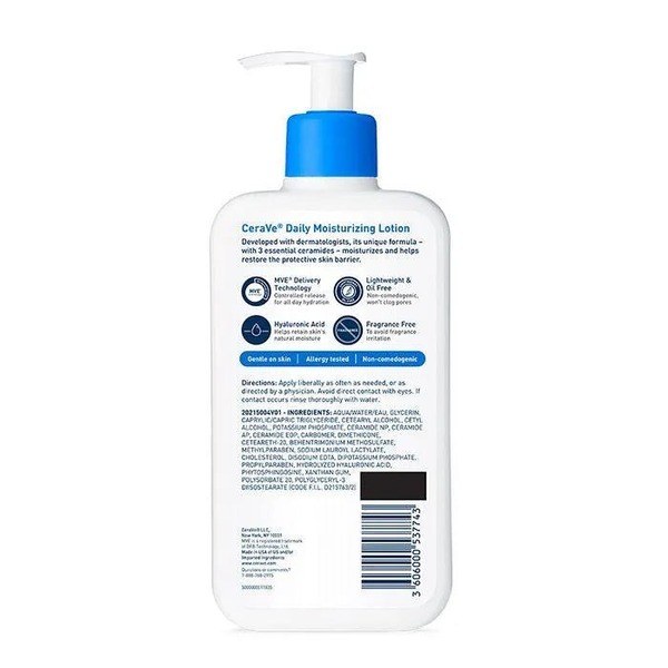 Cerave CeraVe Daily Moisturizing Lotion for Dry Skin - Back View - for Sale in Kenya