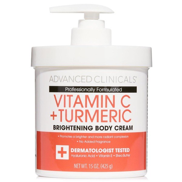 Advanced Clinicals Advanced Clinicals Vitamin C + Turmeric  Face and Body Cream 424 - Front View - for Sale in Kenya