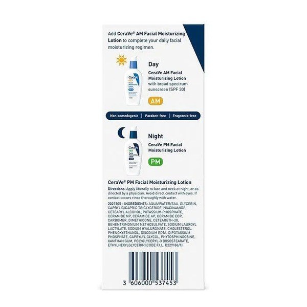 Cerave Cerave Night Cream with Niacinamide - Angle View - for Sale in Kenya