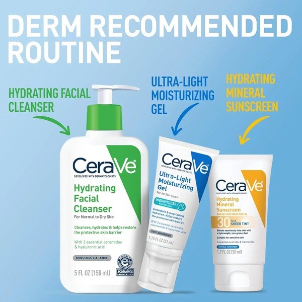 CeraVe CeraVe Ultra-Light Moisturizing Gel - Ingredients View - for Sale in Kenya