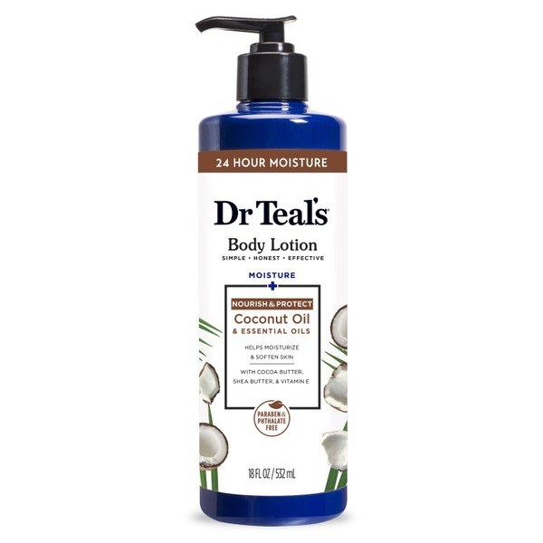 Dr Teal's Dr Teal's Coconut Oil & Essential Oils Body Lotion - Front View - for Sale in Kenya