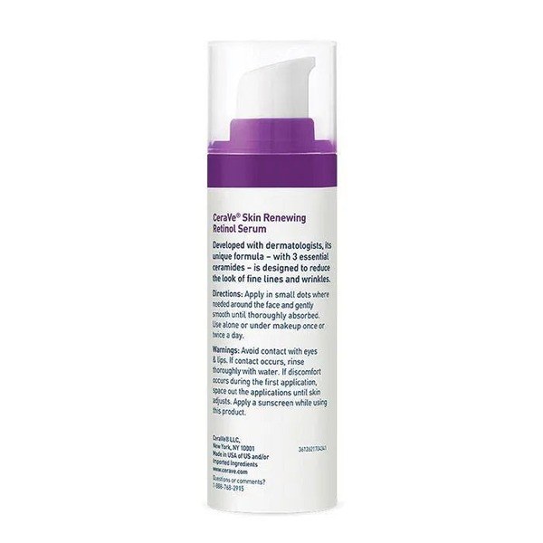Cerave Cerave Skin Renewing Retinol Serum - Back View - for Sale in Kenya