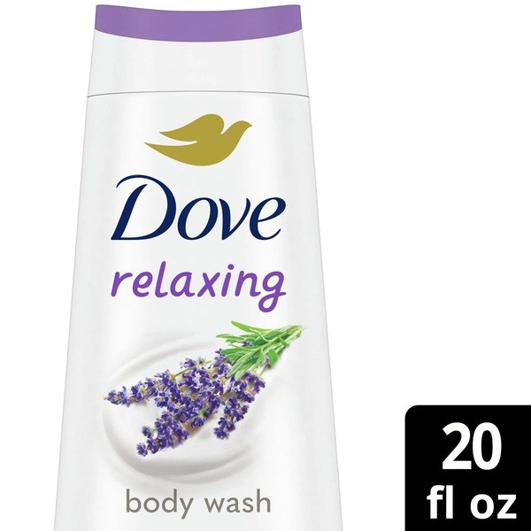 Dove Dove Relaxing Body Wash Lavender Oil & Chamomile Cleanser, 20 oz - Ingredients View - for Sale in Kenya